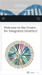 Mobile Screenshot of cigene.no